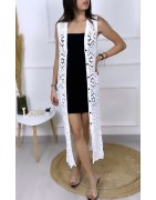 Chaleco largo Santorini