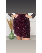 Falda Lentejuelas Luz